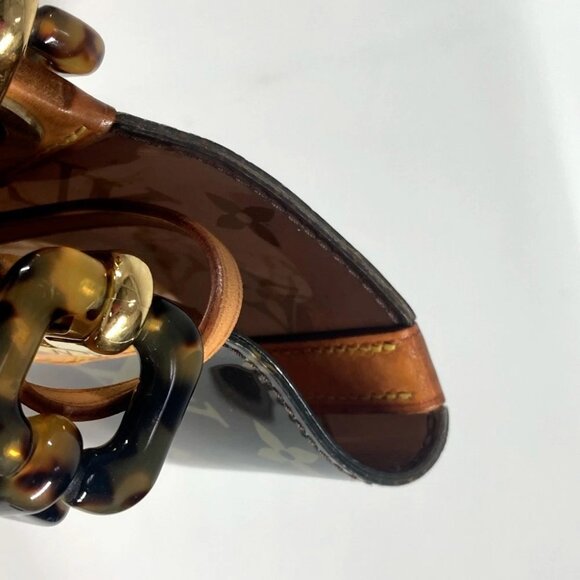 LOUIS VUITTON MonogramVinyl Cover Amble MM Tote Bag Shoulder Bag - Picture 12 of 15